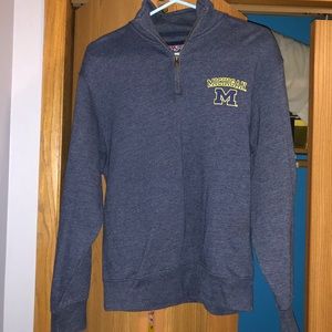1/4 Zip Michigan Sweatshirt